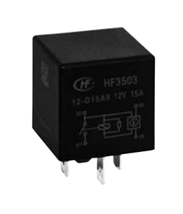 HF3503-停止推广 汽车延时控制继电器